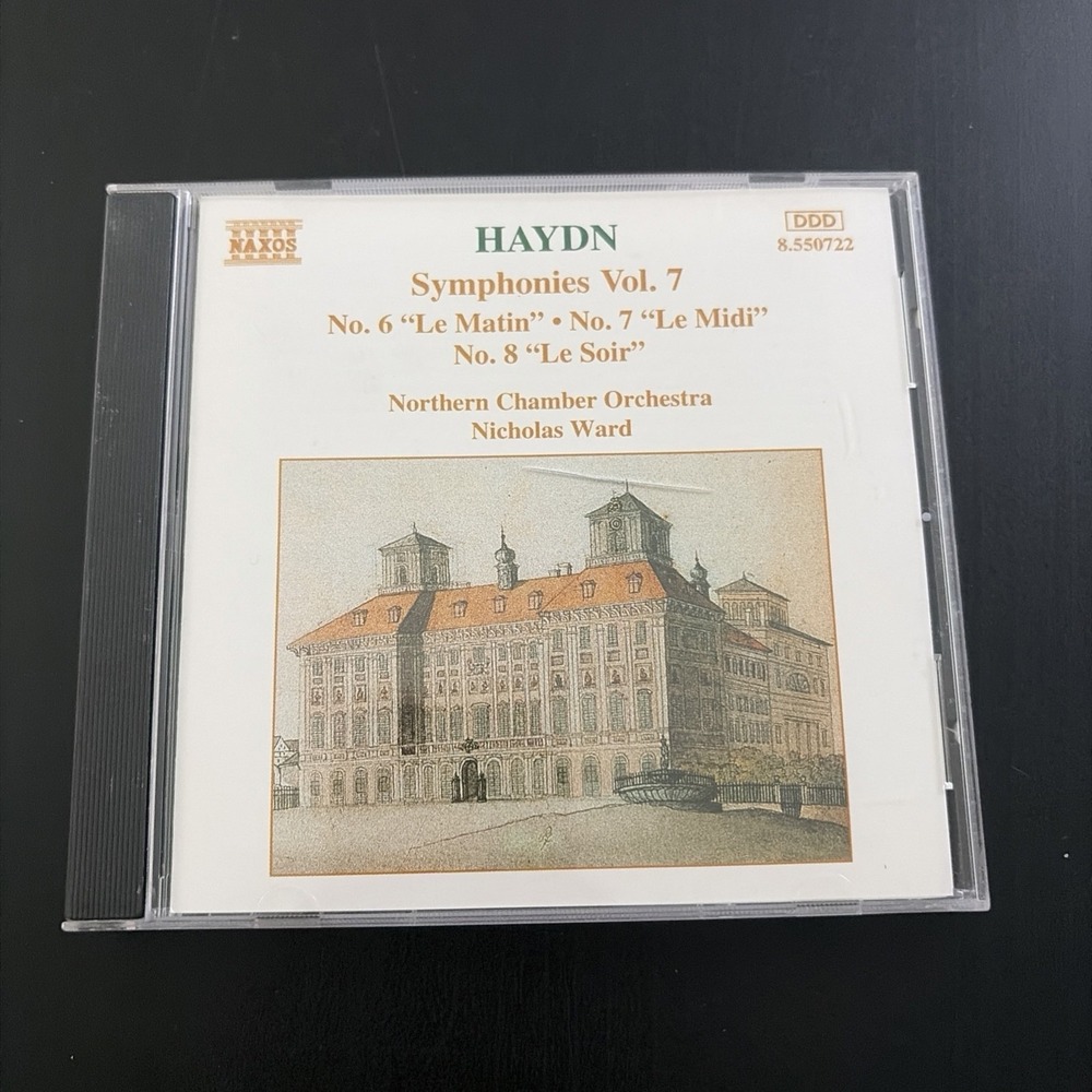 Symphonies 7 Nicholas Ward CD, 1994 Classical Music Northern Chamber Orchestra